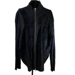 Daniel Bishop | Black Zipper Leather Jacket